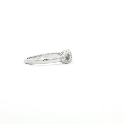 18kt White Gold Infinity Ring