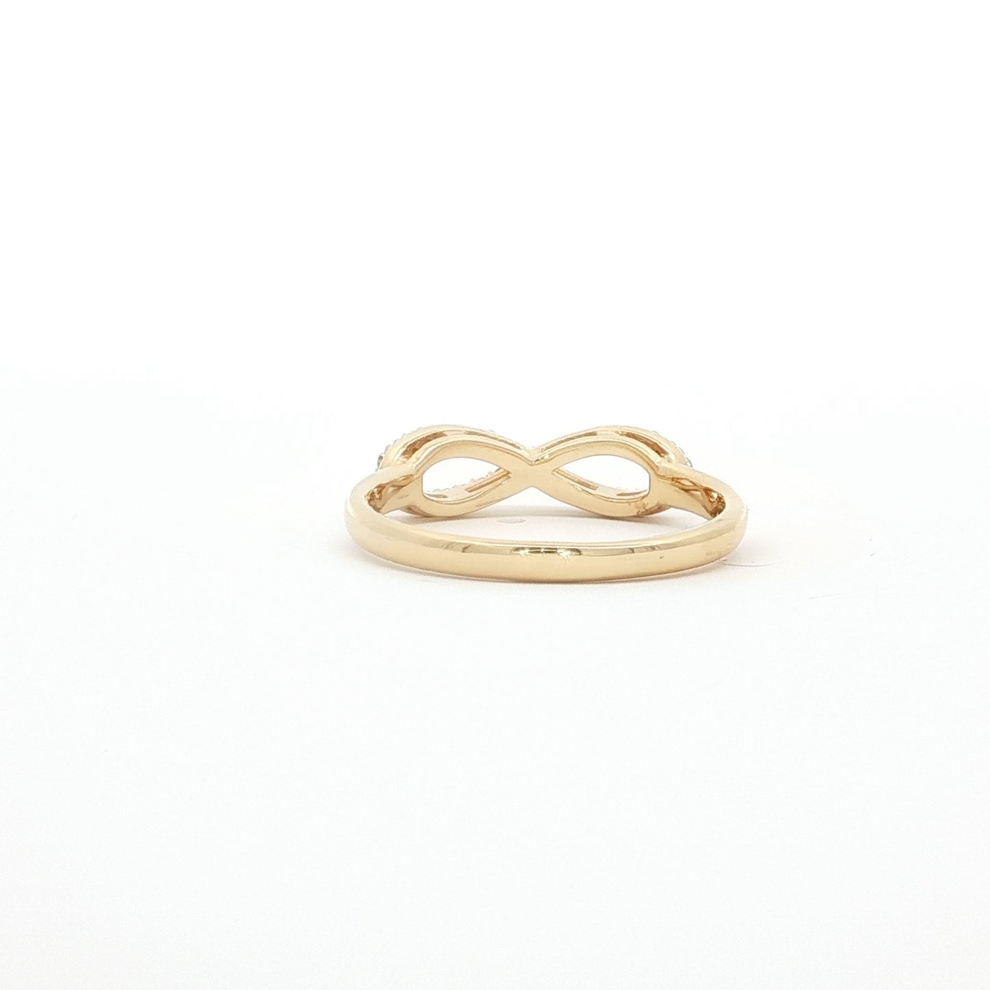 18kt Yellow Gold Infinity Ring