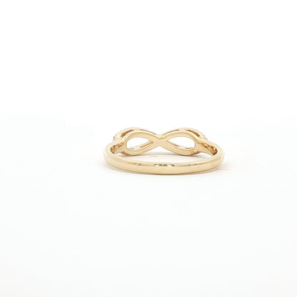 18kt Yellow Gold Infinity Ring
