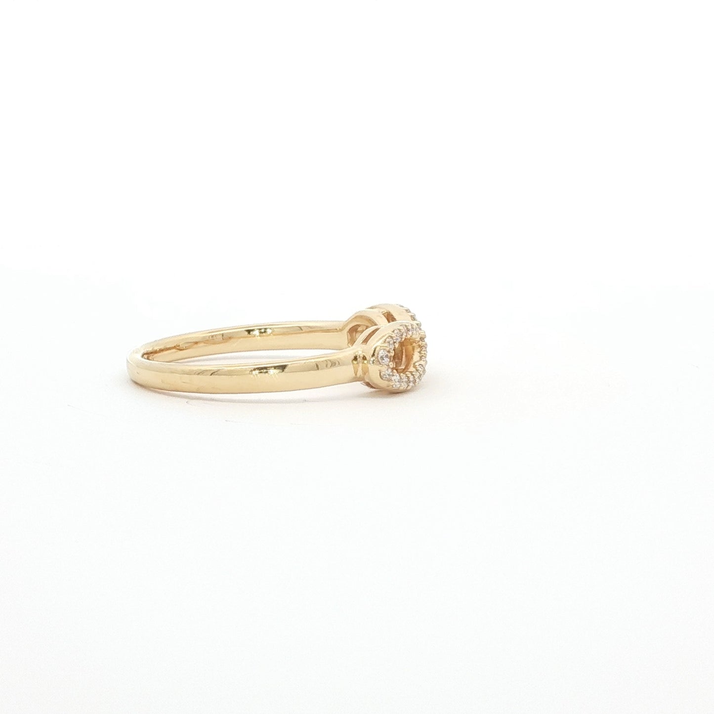 18kt Yellow Gold Infinity Ring