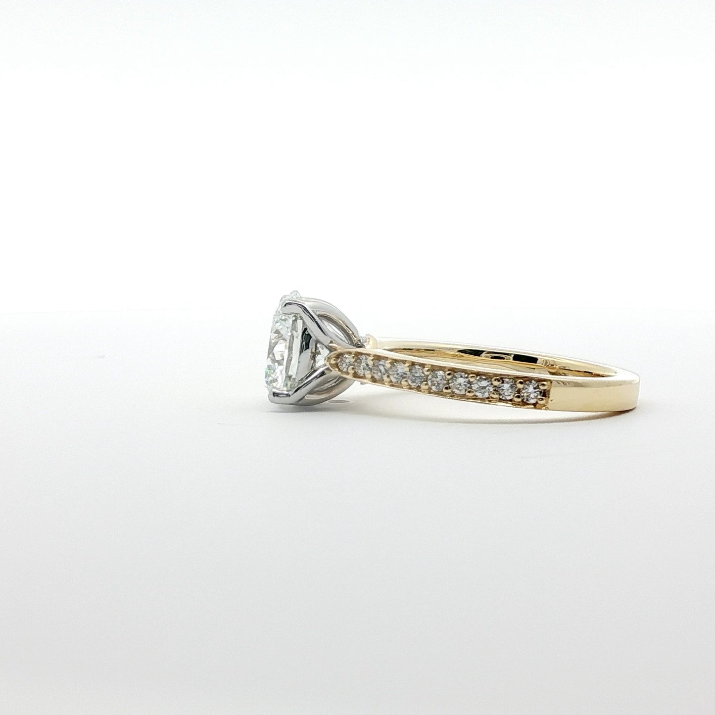 14kt Yellow Gold Engagement Ring