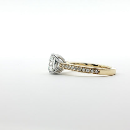 14kt Yellow Gold Engagement Ring