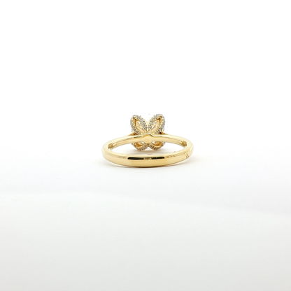14kt YG Engagement Ring