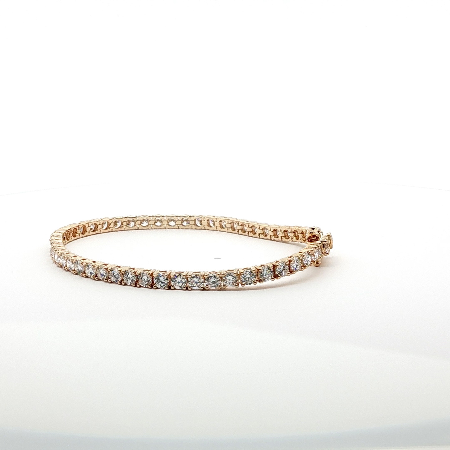 14kt Yellow Gold Diamond Tenis Bracelet