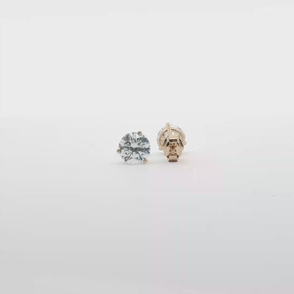 14kt Yellow Gold Martini Studs