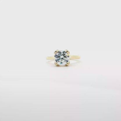 14kt YG Engagement Ring